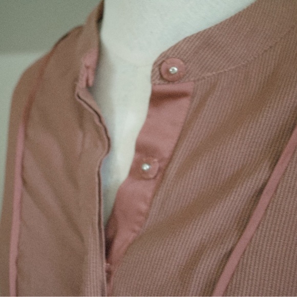 Free People Pebble Crepe Bird Stripe Pullover - size small - Picture 4 of 5